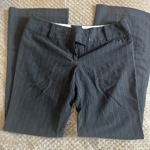 The Limited Black Trousers with Pink Trim